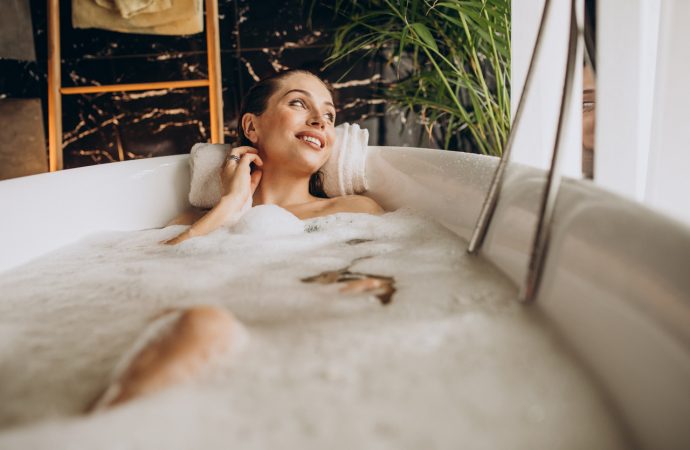 A relaxing bath at the end of the day. How to find time for it?