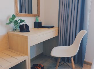 Dressing table and desk in one