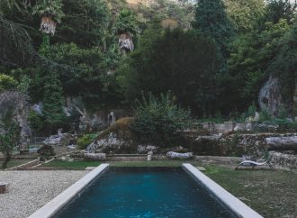 How to take care of a garden with a pool?