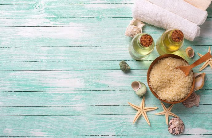 Natural body scrub products