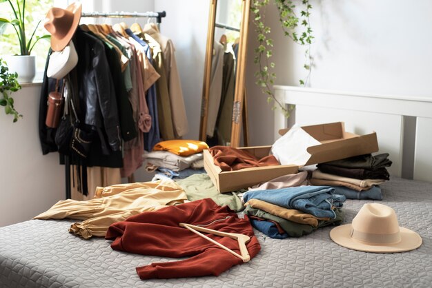 How can you maintain a clutter-free home?